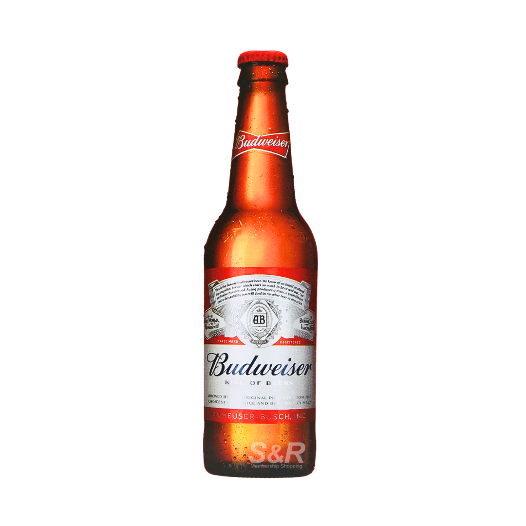 Budweiser Beer 24 Bottles x 330mL